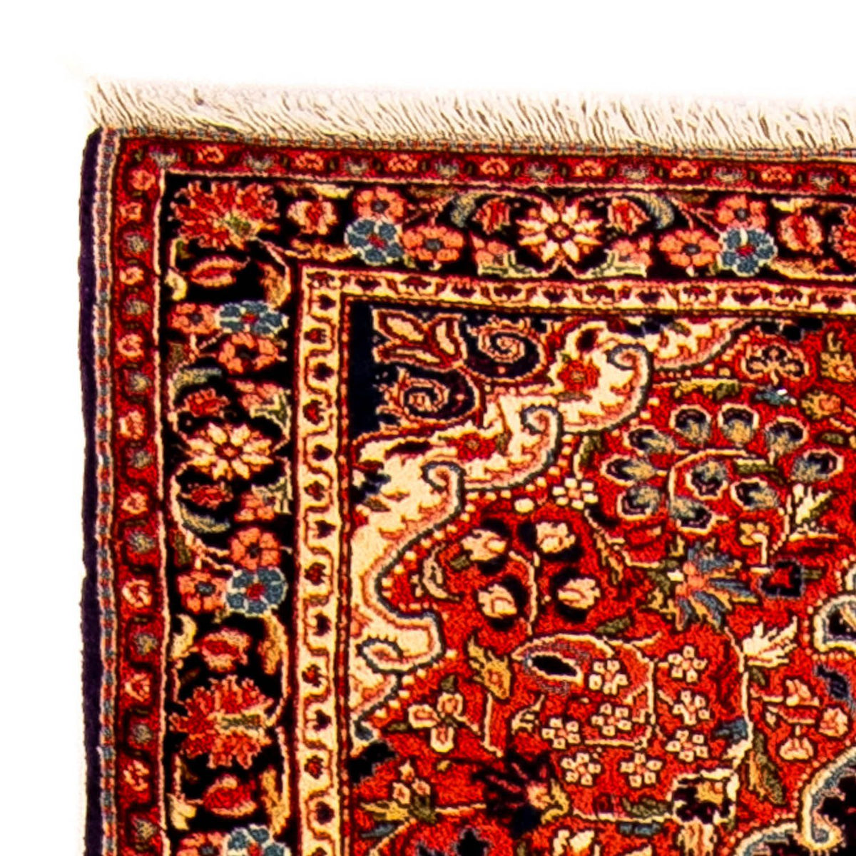 Loper Perzisch tapijt - Bijar - Koninklijk - 207 x 77 cm - licht rood