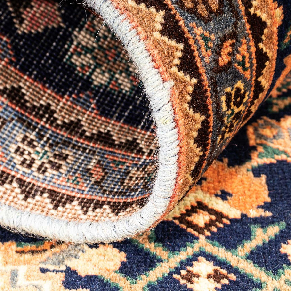 Perzisch Tapijt - Nomadisch - 119 x 70 cm - donkerblauw