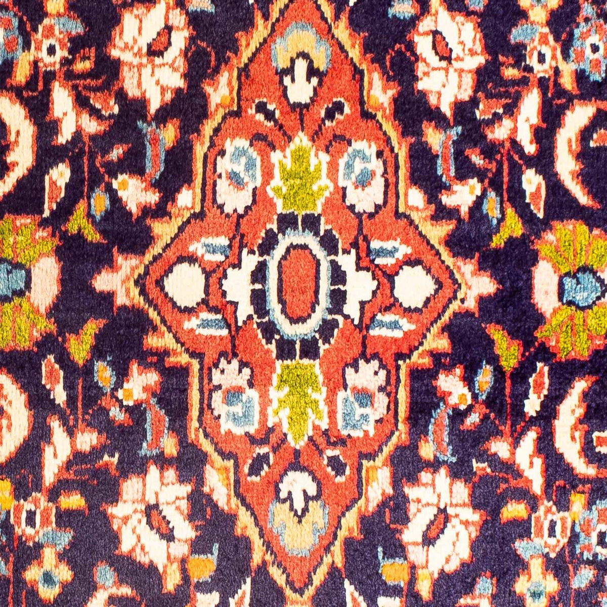 Perzisch tapijt - Klassiek - 98 x 75 cm - donkerblauw