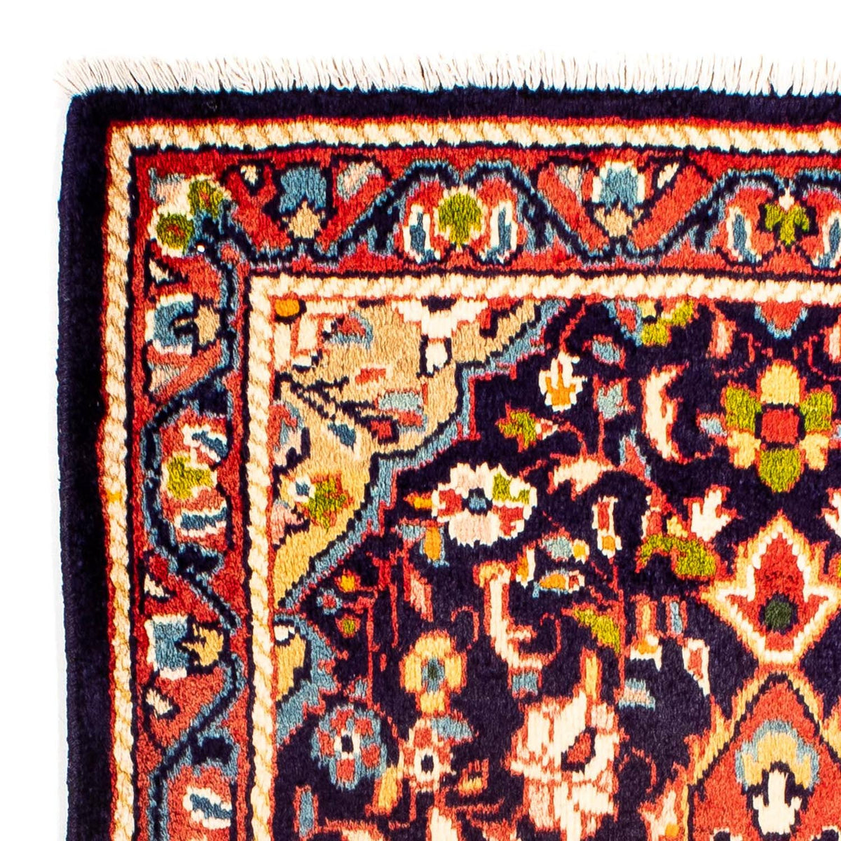 Perzisch tapijt - Klassiek - 98 x 75 cm - donkerblauw