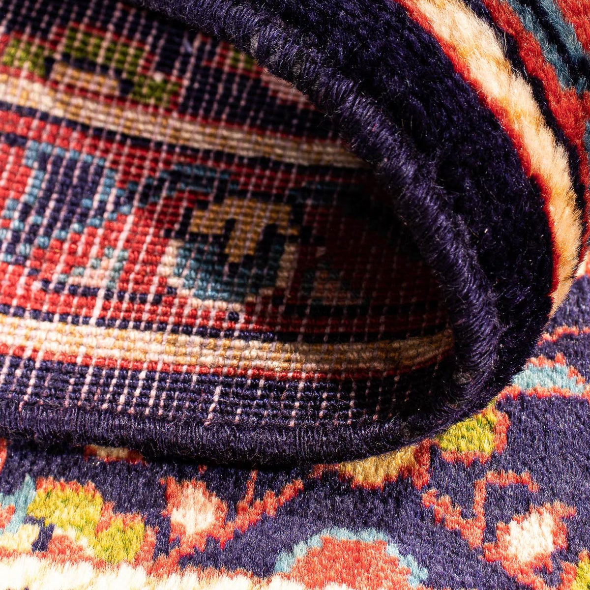 Perzisch tapijt - Klassiek - 98 x 75 cm - donkerblauw