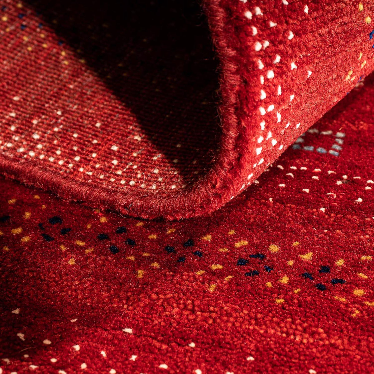 Gabbeh Tapijt - Loribaft Perzisch - 120 x 80 cm - donkerrood