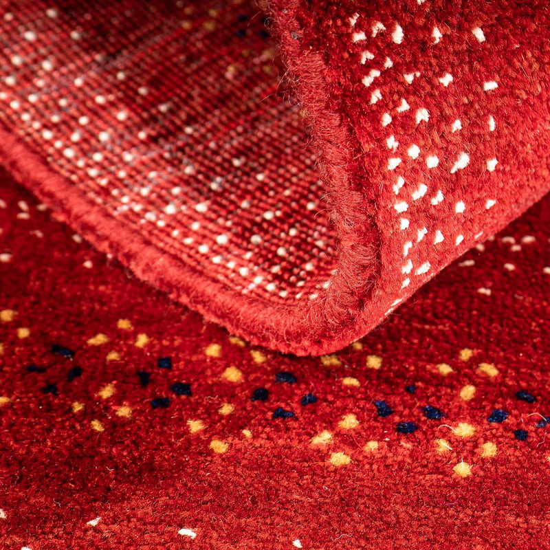 Gabbeh Tapijt - Loribaft Perzisch - 120 x 81 cm - donkerrood