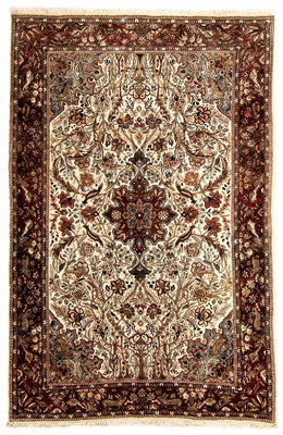 Oosters tapijt - Indus - 205 x 130 cm - beige