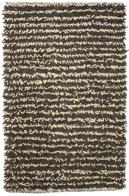 Hoogpolig tapijt - 200 x 124 cm - veelkleurig