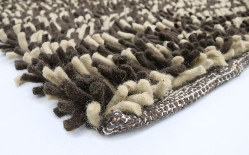 Hoogpolig tapijt - 200 x 124 cm - veelkleurig