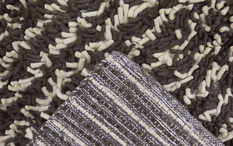 Hoogpolig tapijt - 200 x 124 cm - veelkleurig