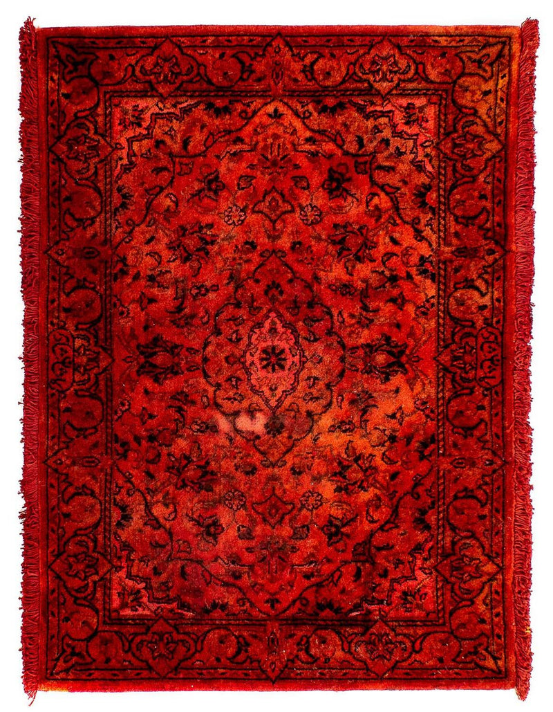 Perzisch tapijt - Keshan - 98 x 70 cm - donkerrood