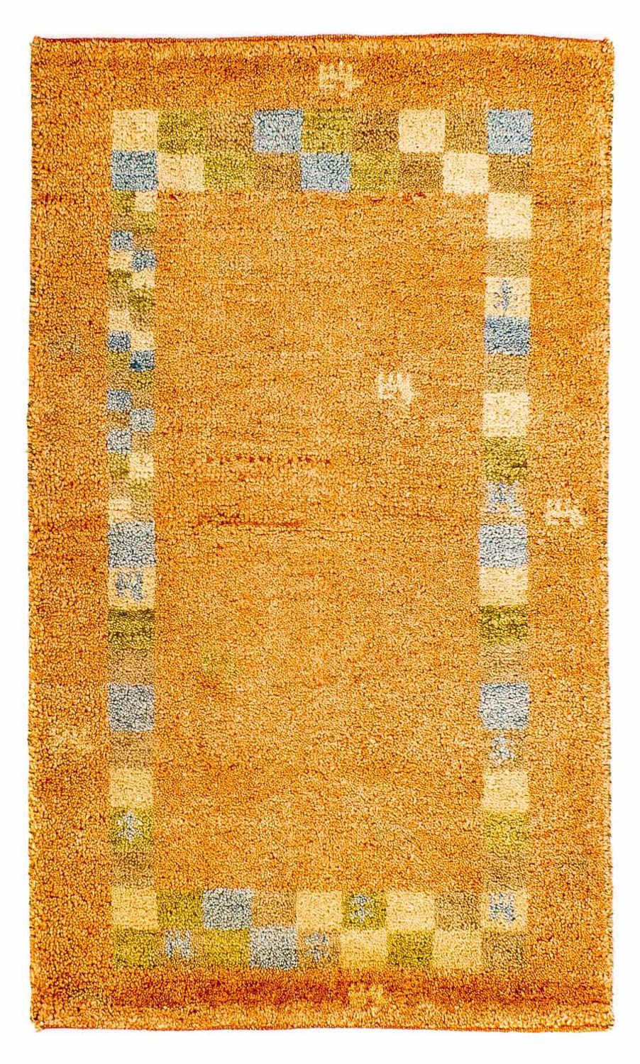 Gabbeh tapijt - Indus - 110 x 65 cm - goud