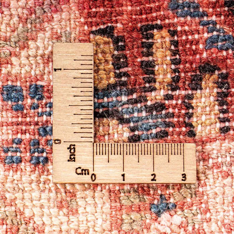 Perzisch Tapijt - Nomadisch vierkant  - 100 x 85 cm - licht rood