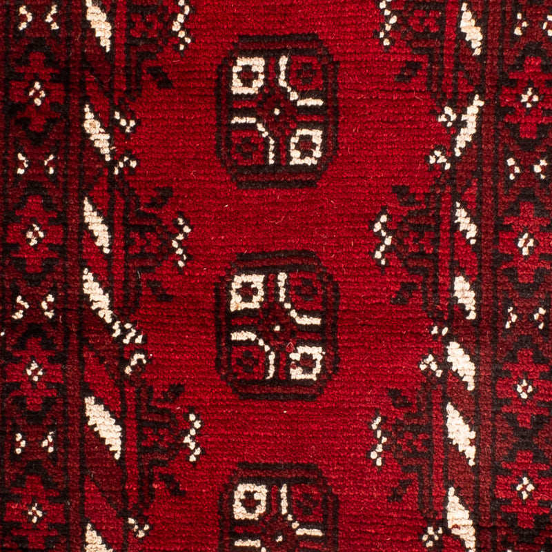 Afghaans tapijt - Filpa - 90 x 60 cm - donkerrood
