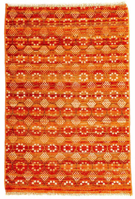 Designer tapijt - 92 x 62 cm - oranje