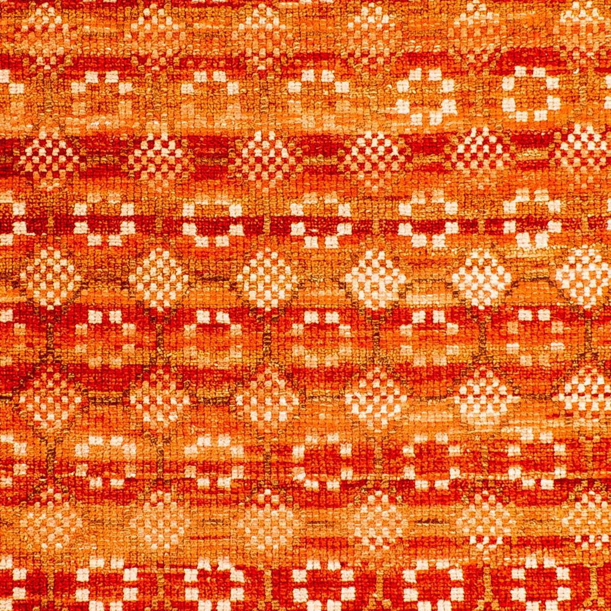 Designer tapijt - 92 x 62 cm - oranje