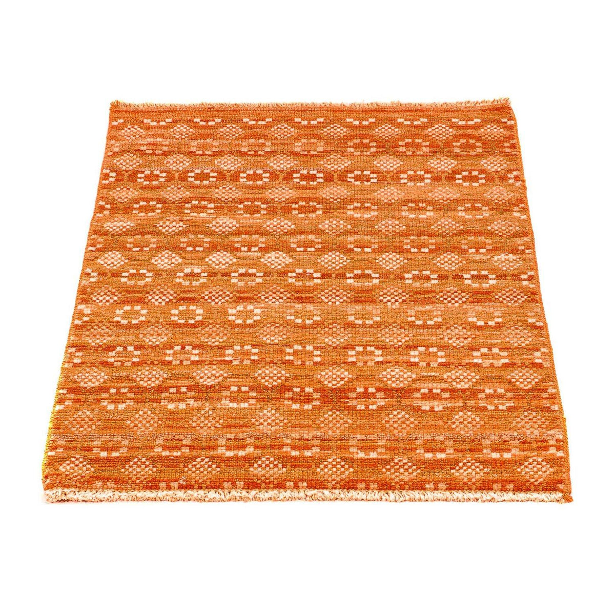 Designer tapijt - 92 x 62 cm - oranje