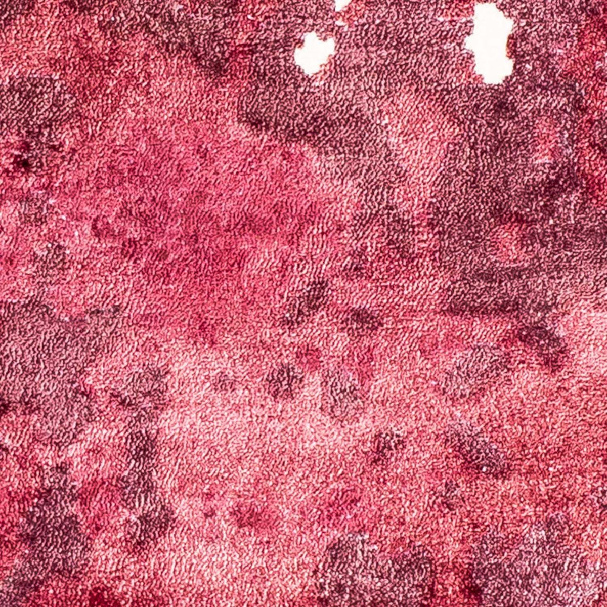 Viscose tapijt vierkant  - 70 x 70 cm - veelkleurig