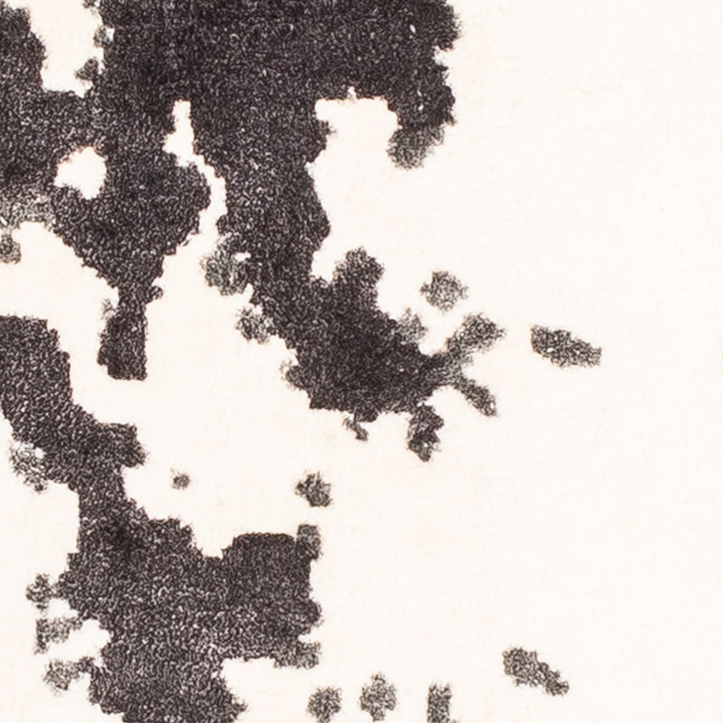 Viscose tapijt vierkant  - 70 x 70 cm - beige