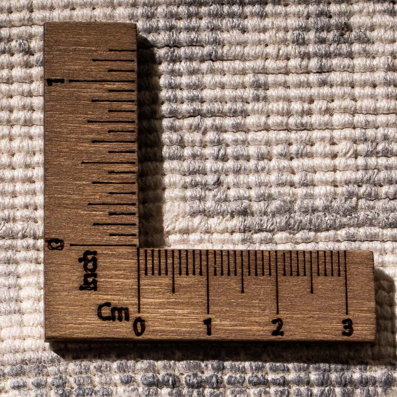 Viscose tapijt vierkant  - 70 x 70 cm - lichtgrijs