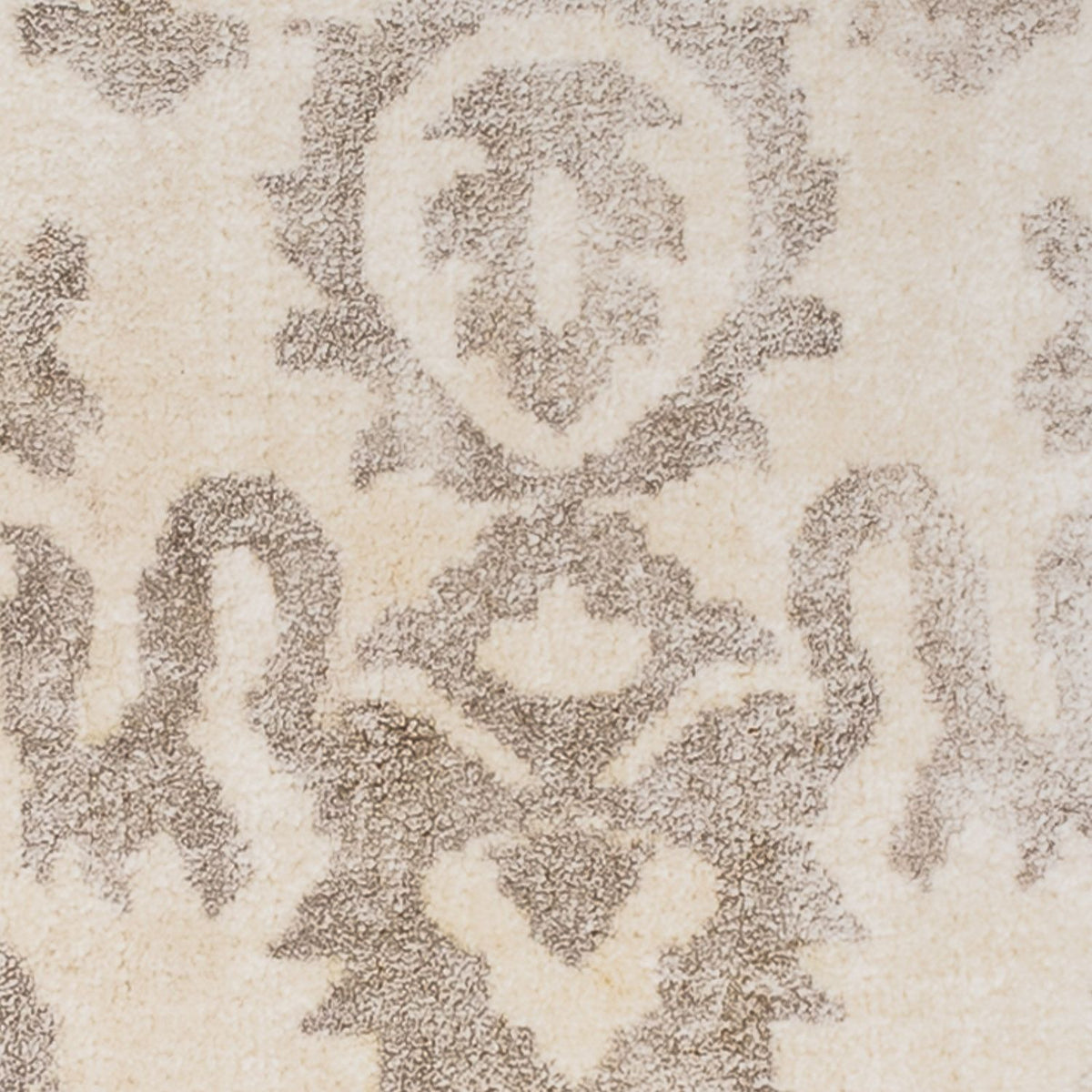 Viscose tapijt vierkant  - 70 x 70 cm - lichtbruin