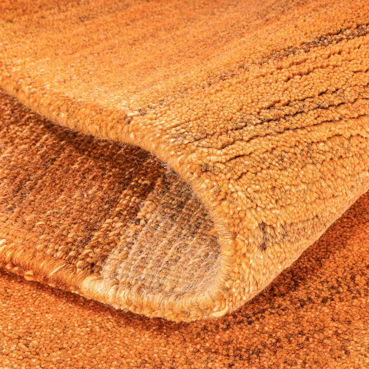 Nepal tapijt - 198 x 84 cm - oranje