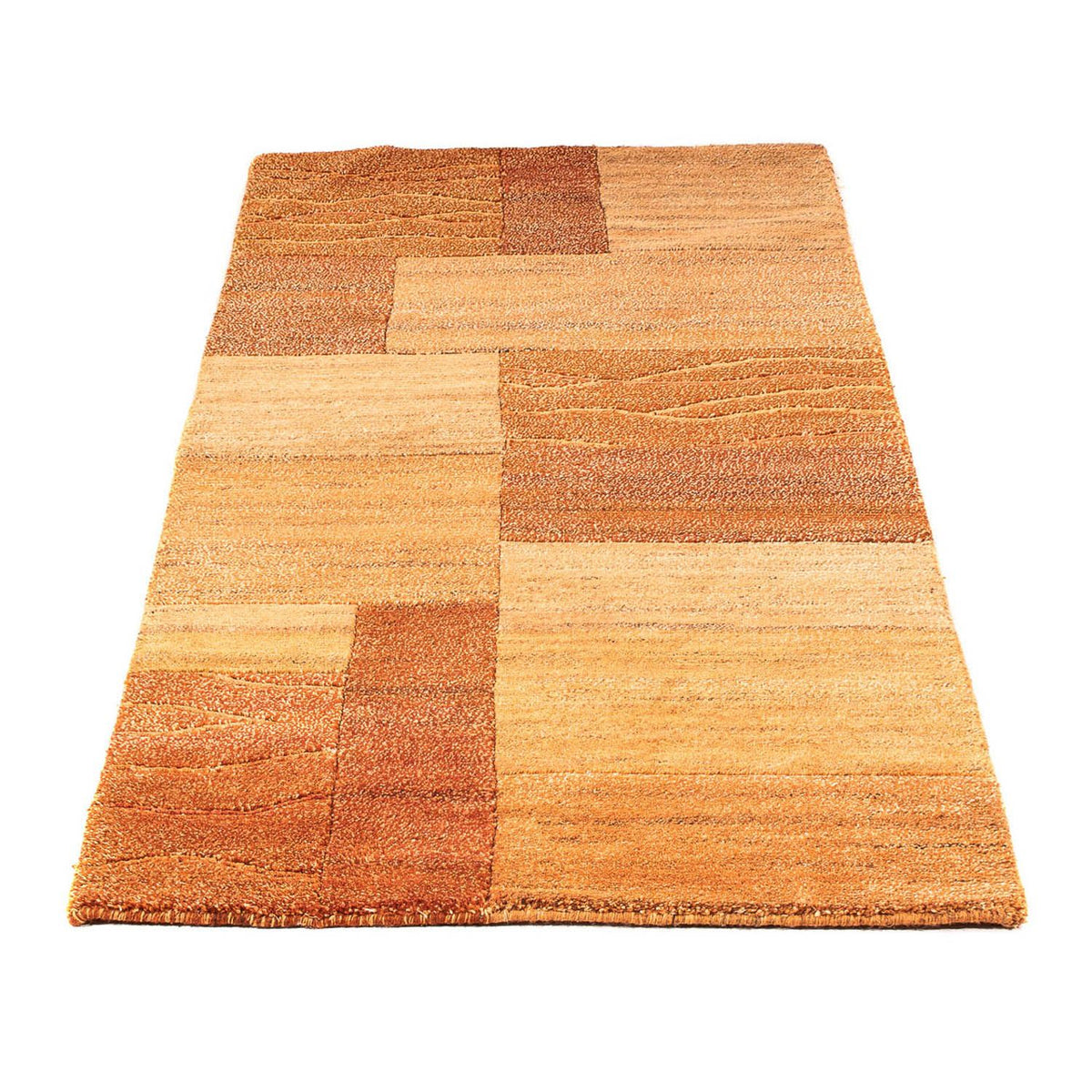 Nepal tapijt - 198 x 84 cm - oranje