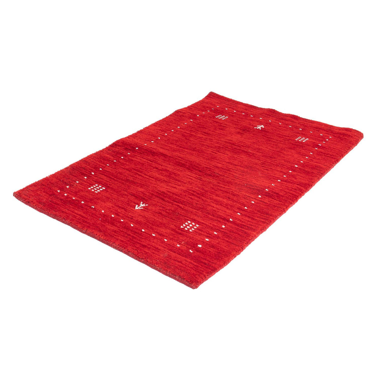 Gabbeh tapijt - Indus - 90 x 60 cm - rood