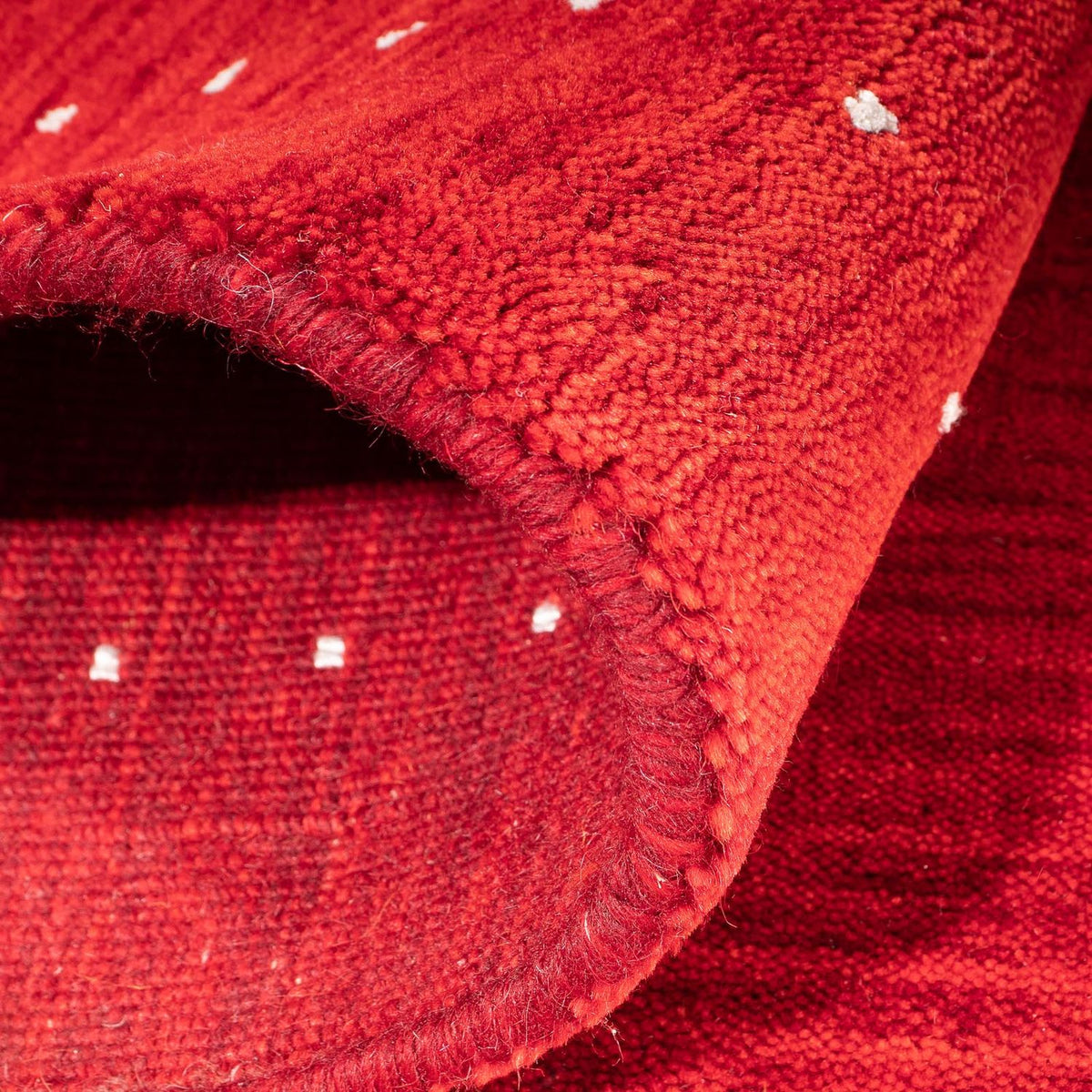 Gabbeh tapijt - Indus - 90 x 60 cm - rood