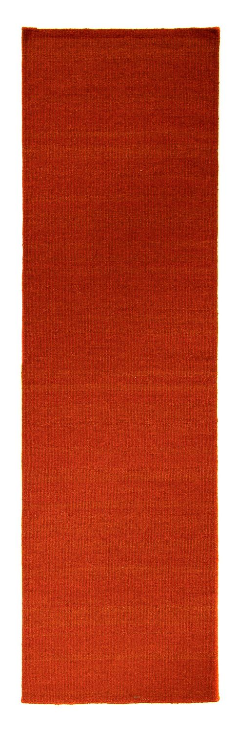 Loper Kelim tapijt - Trendy - 300 x 80 cm - oranje
