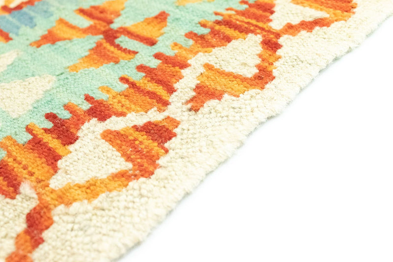 Loper Kelim tapijt - Oosters - 200 x 68 cm - gekleurd