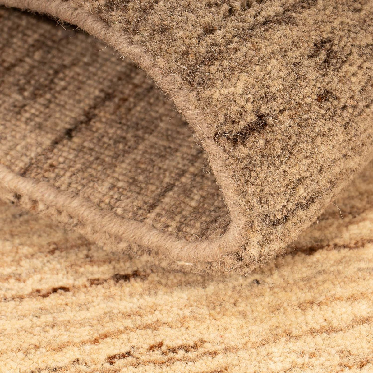 Nepal tapijt - 142 x 70 cm - lichtbruin