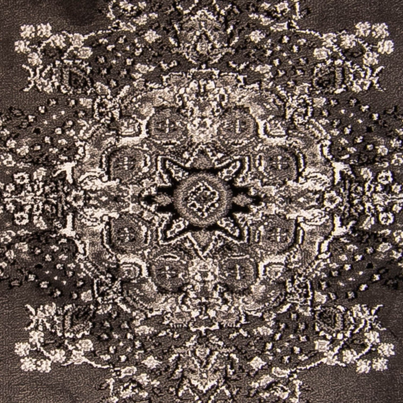 Modern tapijt - 170 x 120 cm - donkerbruin