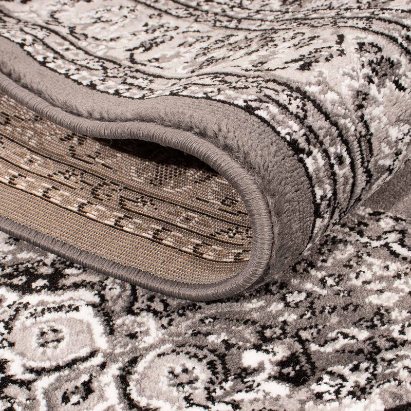 Modern tapijt - 170 x 120 cm - donkerbruin