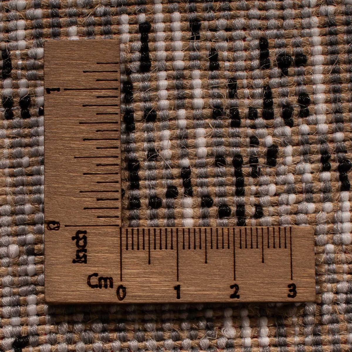 Modern tapijt - 170 x 120 cm - donkerbruin