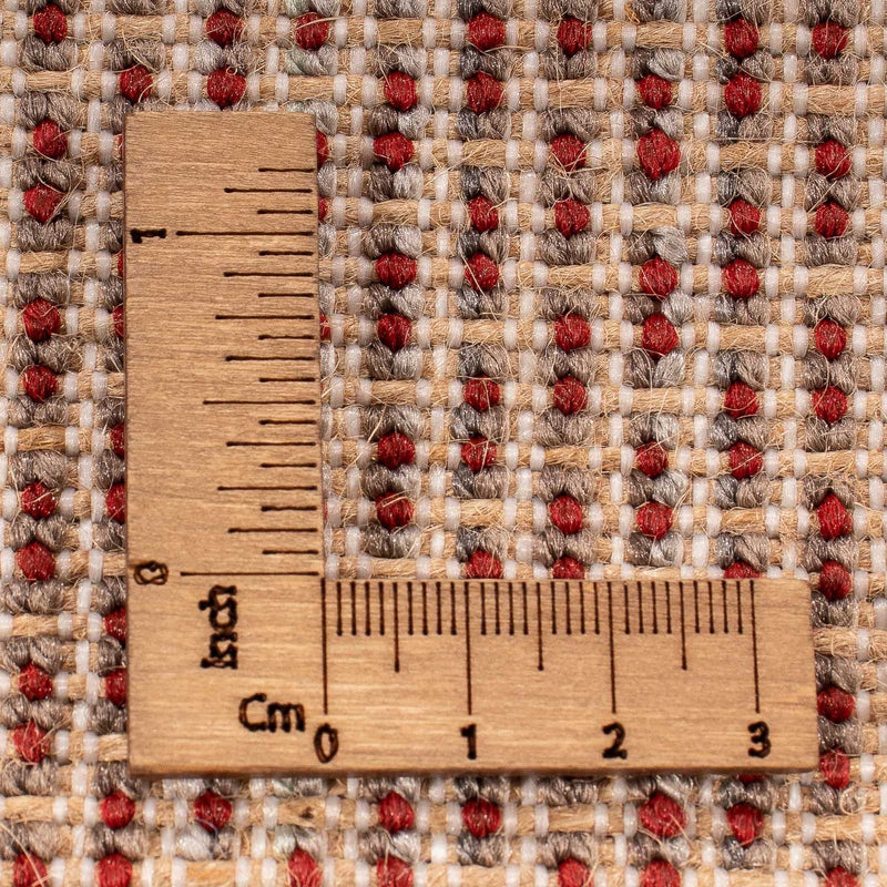 Hoogpolig tapijt - 290 x 200 cm - donkerrood