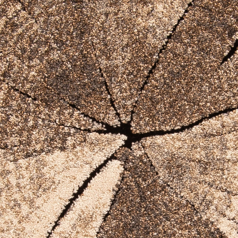 Modern tapijt - 150 x 80 cm - lichtbruin