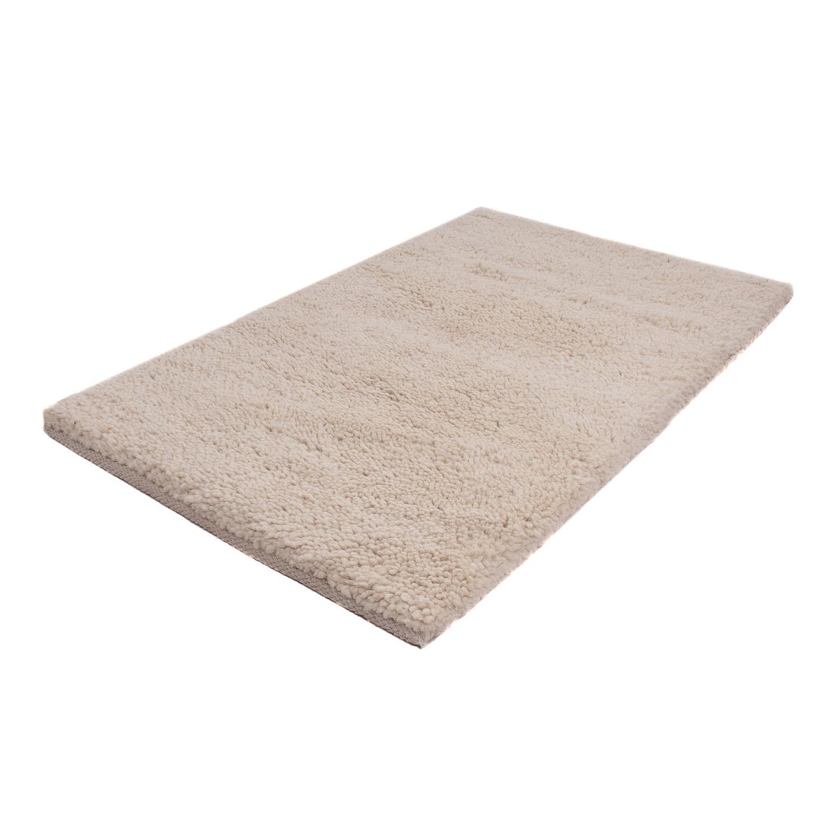 Berber tapijt vierkant  - 120 x 120 cm - beige