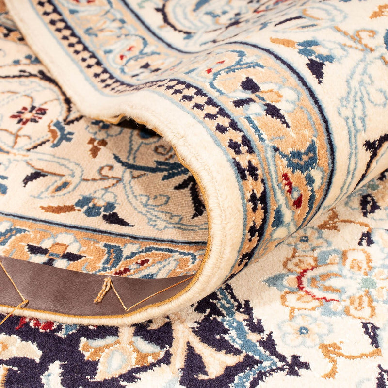 Perzisch tapijt - Nain - Koninklijk - 309 x 204 cm - beige