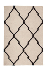 Kelim tapijt - Trendy - 95 x 60 cm - beige