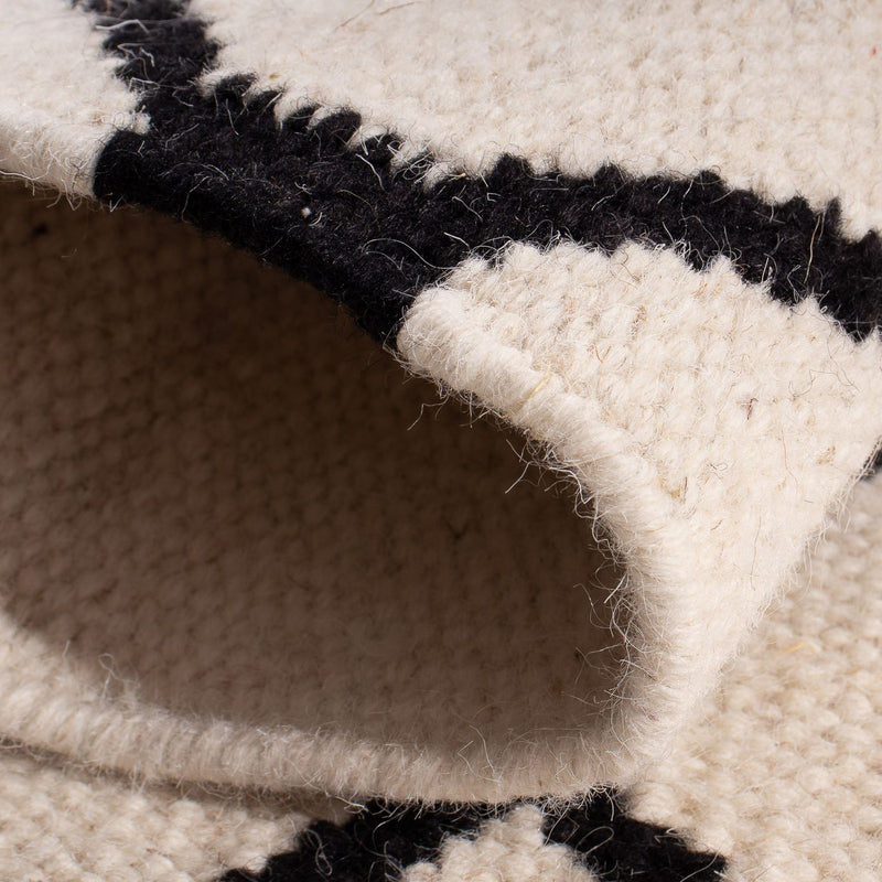 Kelim tapijt - Trendy - 95 x 60 cm - beige