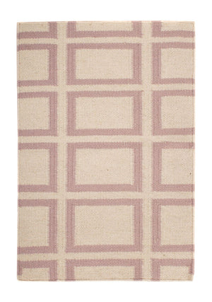 Kelim tapijt - Trendy - 91 x 60 cm - beige
