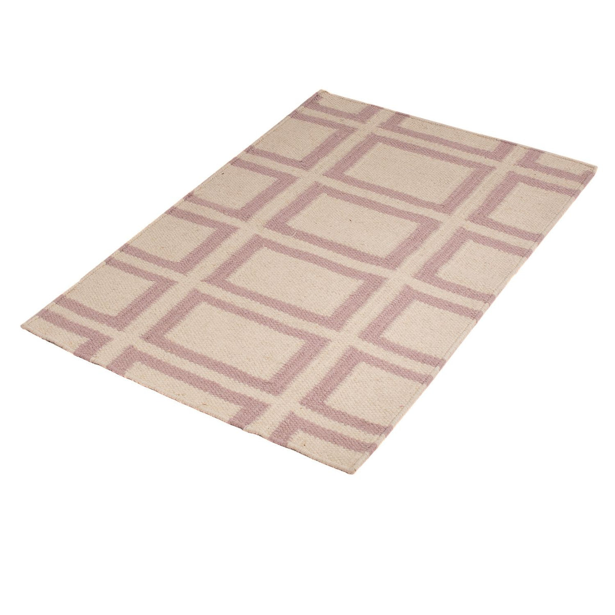 Kelim tapijt - Trendy - 91 x 60 cm - beige