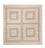 Kelim tapijt - Trendy vierkant  - 60 x 60 cm - beige
