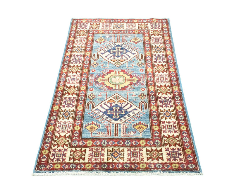 Ziegler Tapijt - Kazak - 130 x 75 cm - lichtblauw