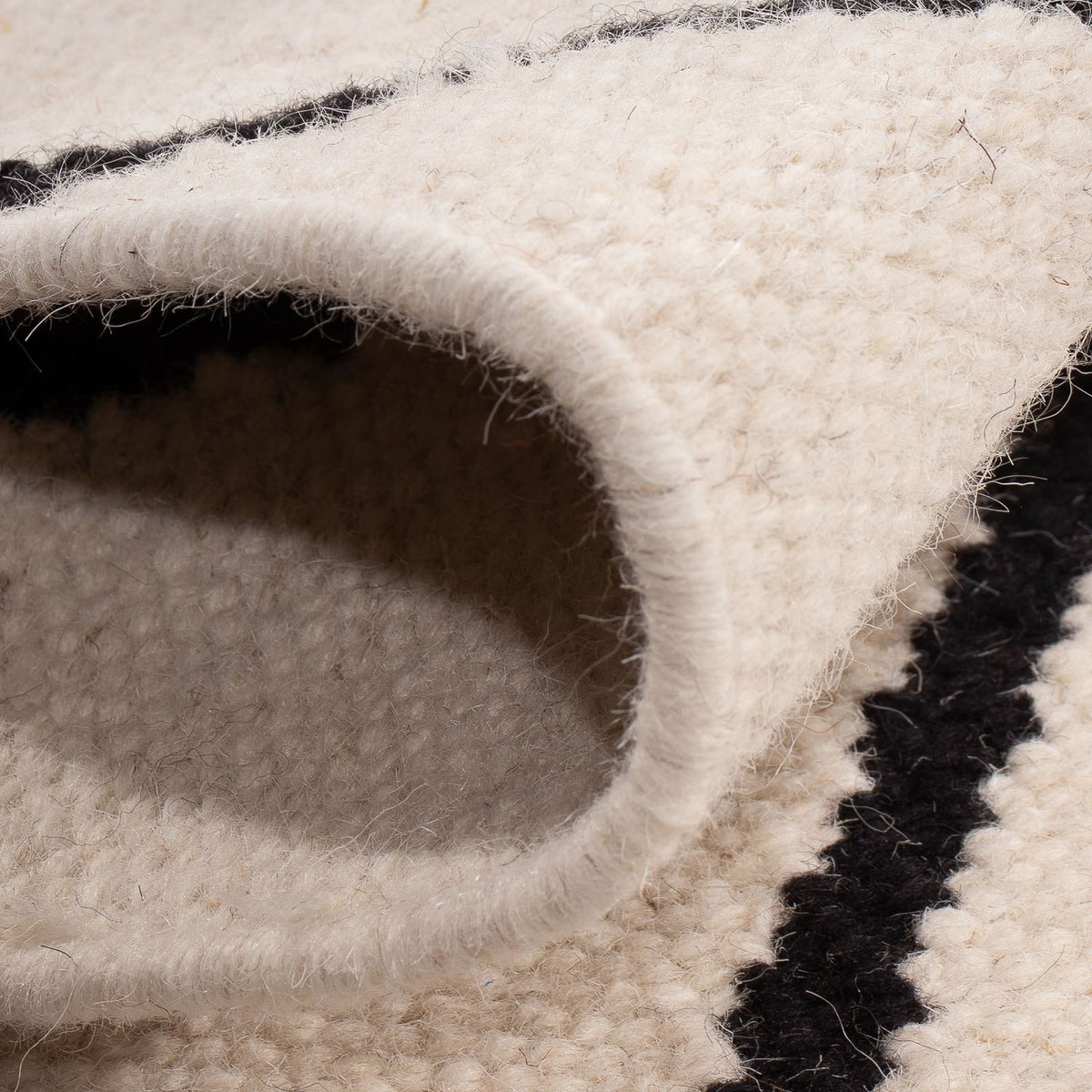 Kelim tapijt - Trendy - 93 x 61 cm - beige