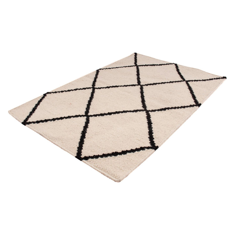 Kelim tapijt - Trendy - 93 x 61 cm - beige