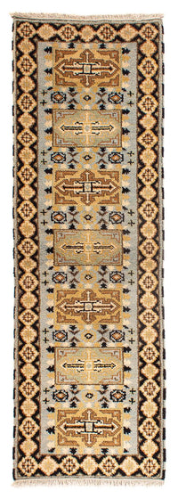 Loper Ziegler Tapijt - Kazak - 199 x 65 cm - veelkleurig