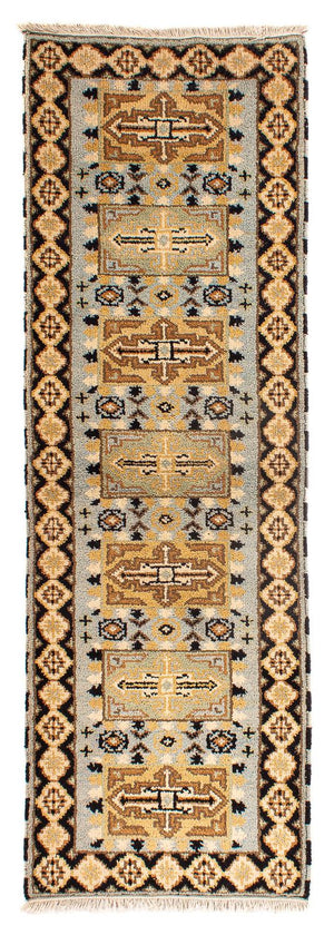 Loper Ziegler Tapijt - Kazak - 199 x 65 cm - veelkleurig