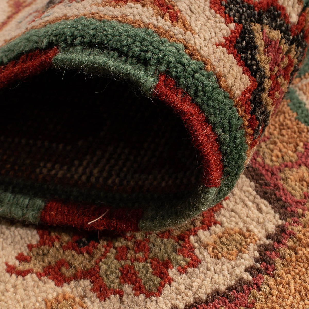 Loper Ziegler Tapijt - Kazak - 205 x 62 cm - groen