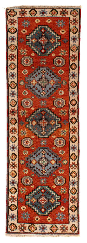 Loper Ziegler Tapijt - Kazak - 202 x 64 cm - roest