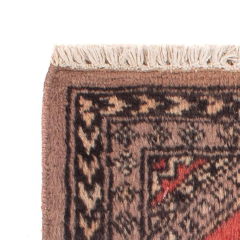 Pakistaans tapijt - 57 x 47 cm - lichtbruin