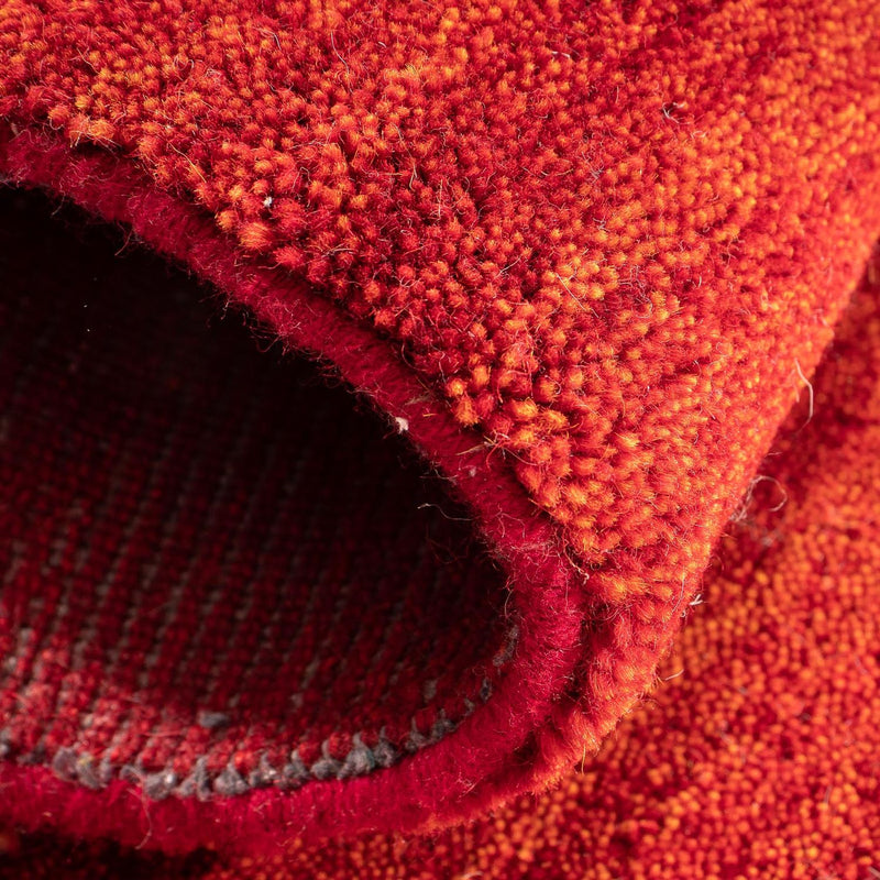 Loper Gabbeh Tapijt - Loribaft Indus - 107 x 47 cm - rood